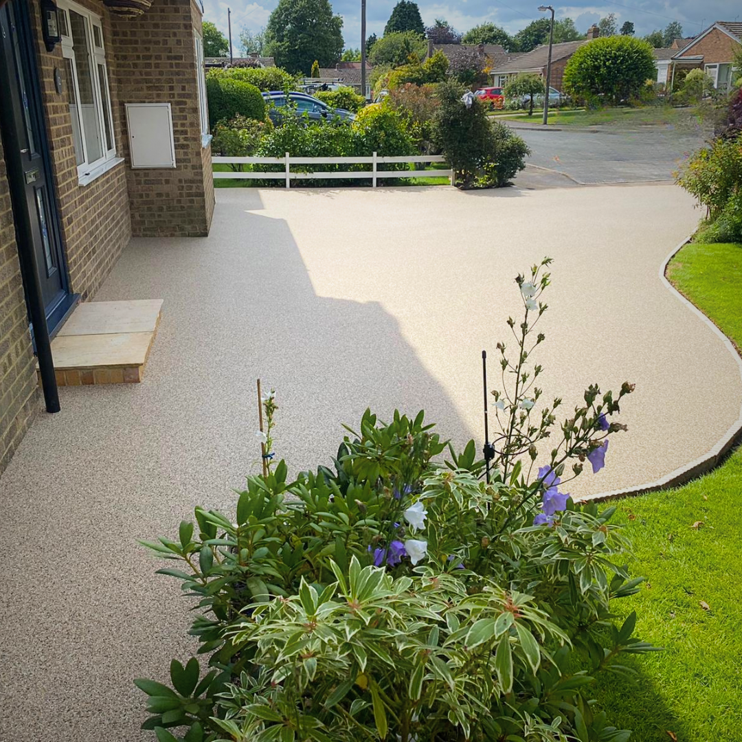 Ideas for outdoor landscaping come easy with stone resin