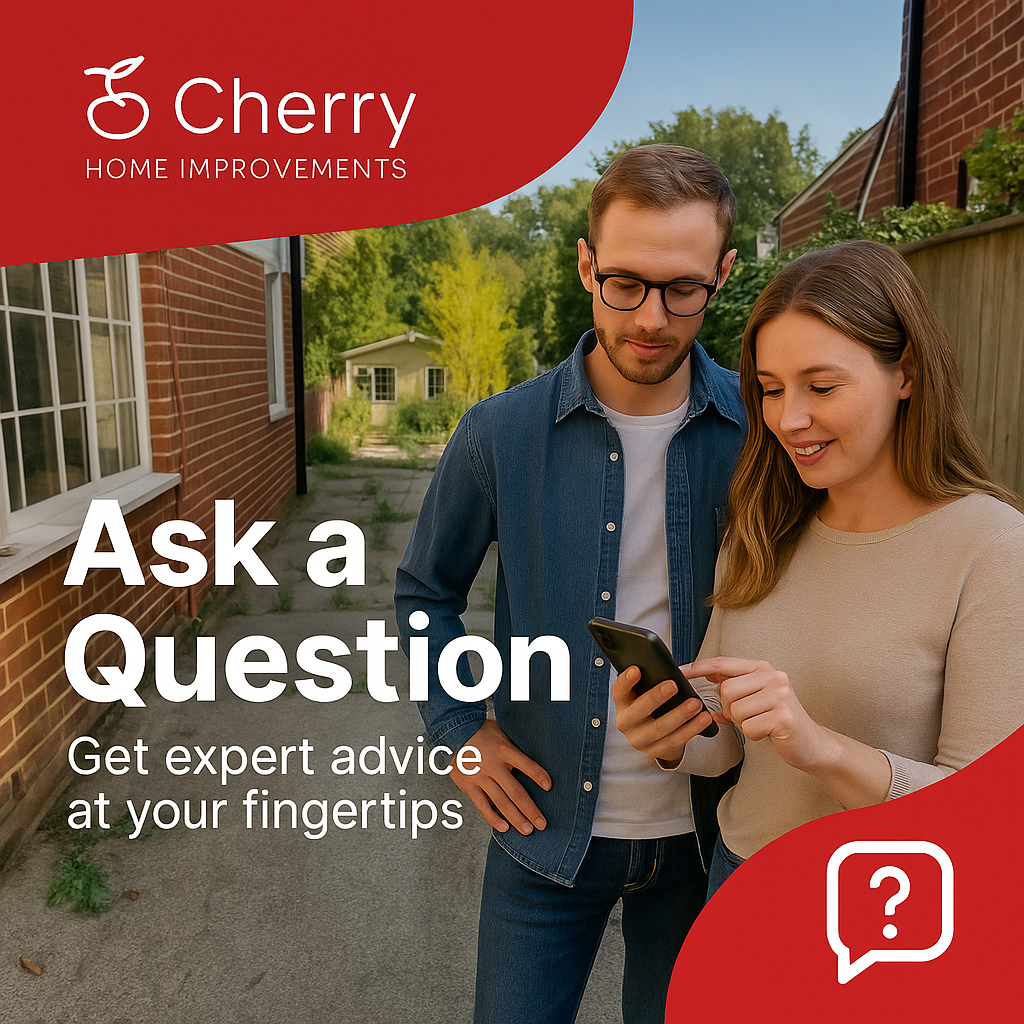 Couple sending a resin surfacing question from a mobile phone