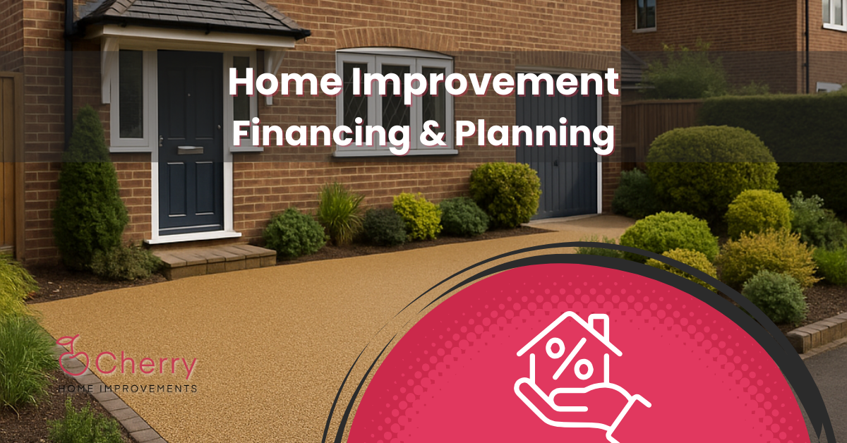 Financing Resin Driveway: Home Improvement Finance and Planning