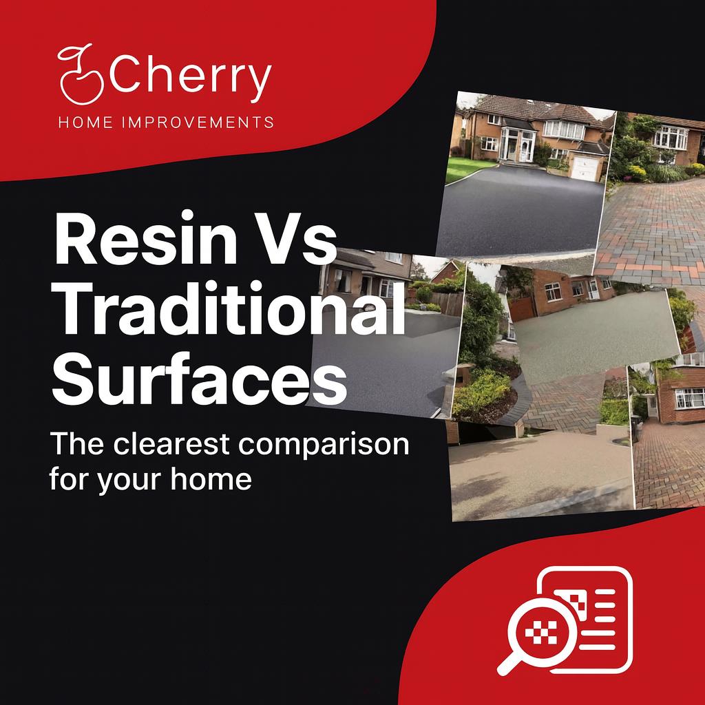 Comparison between resin driveway and traditional surfaces