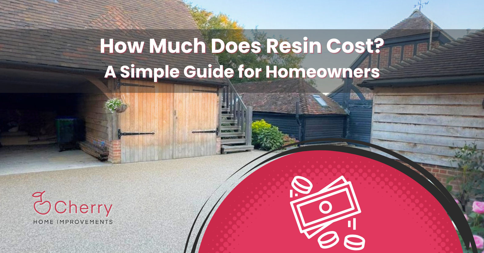 How much does resin cost illustrated with a modern resin driveway