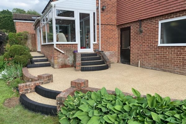 Resin Projects Gallery - Premium resin patio by Hampshire Resin