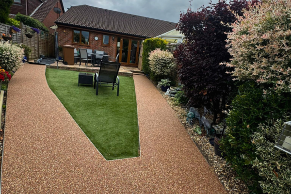 Resin Projects Gallery - Premium resin pathway by Hampshire Resin