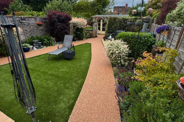 Resin Projects Gallery - Premium resin pathway by Hampshire Resin